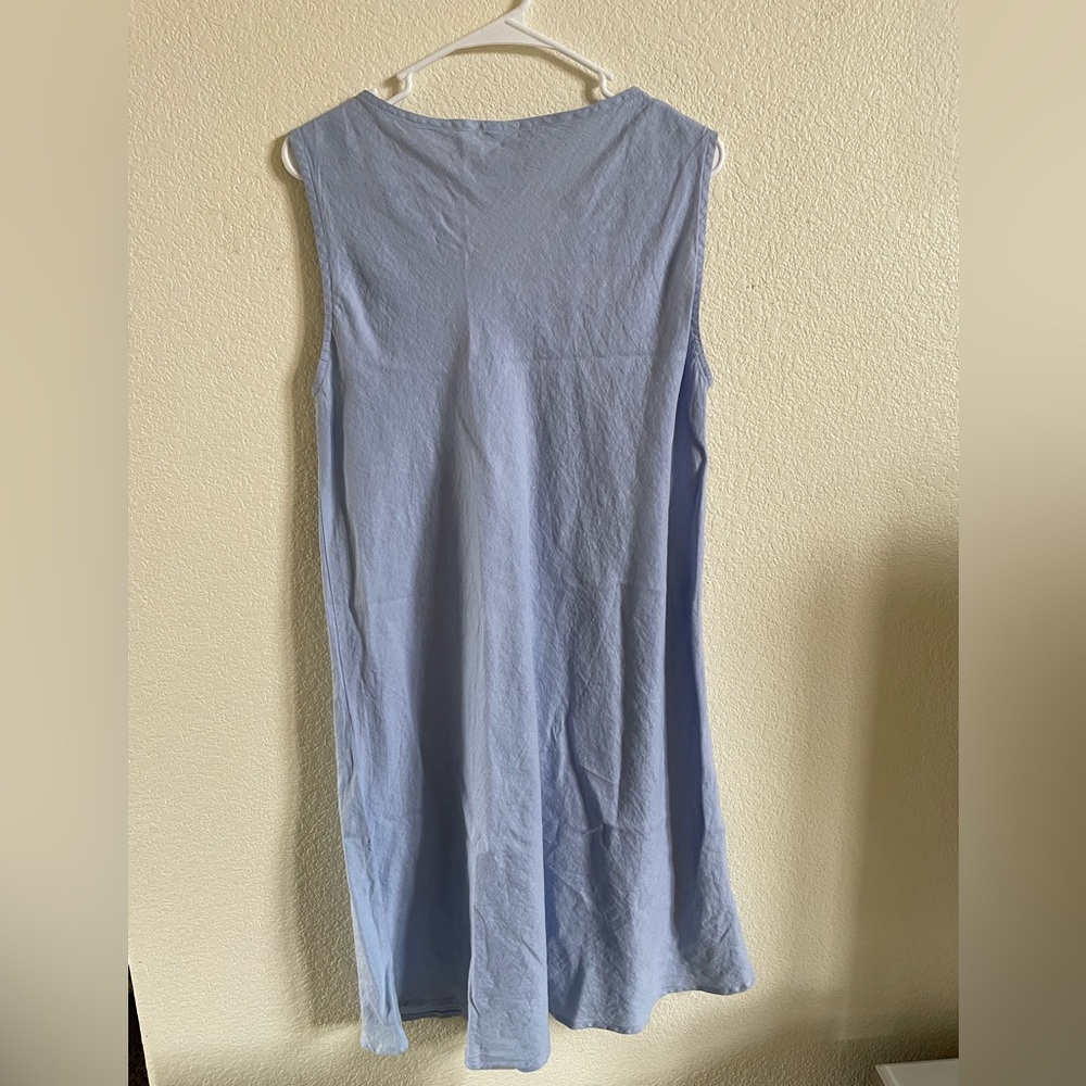 Linen summer dress - Picture 2 of 4